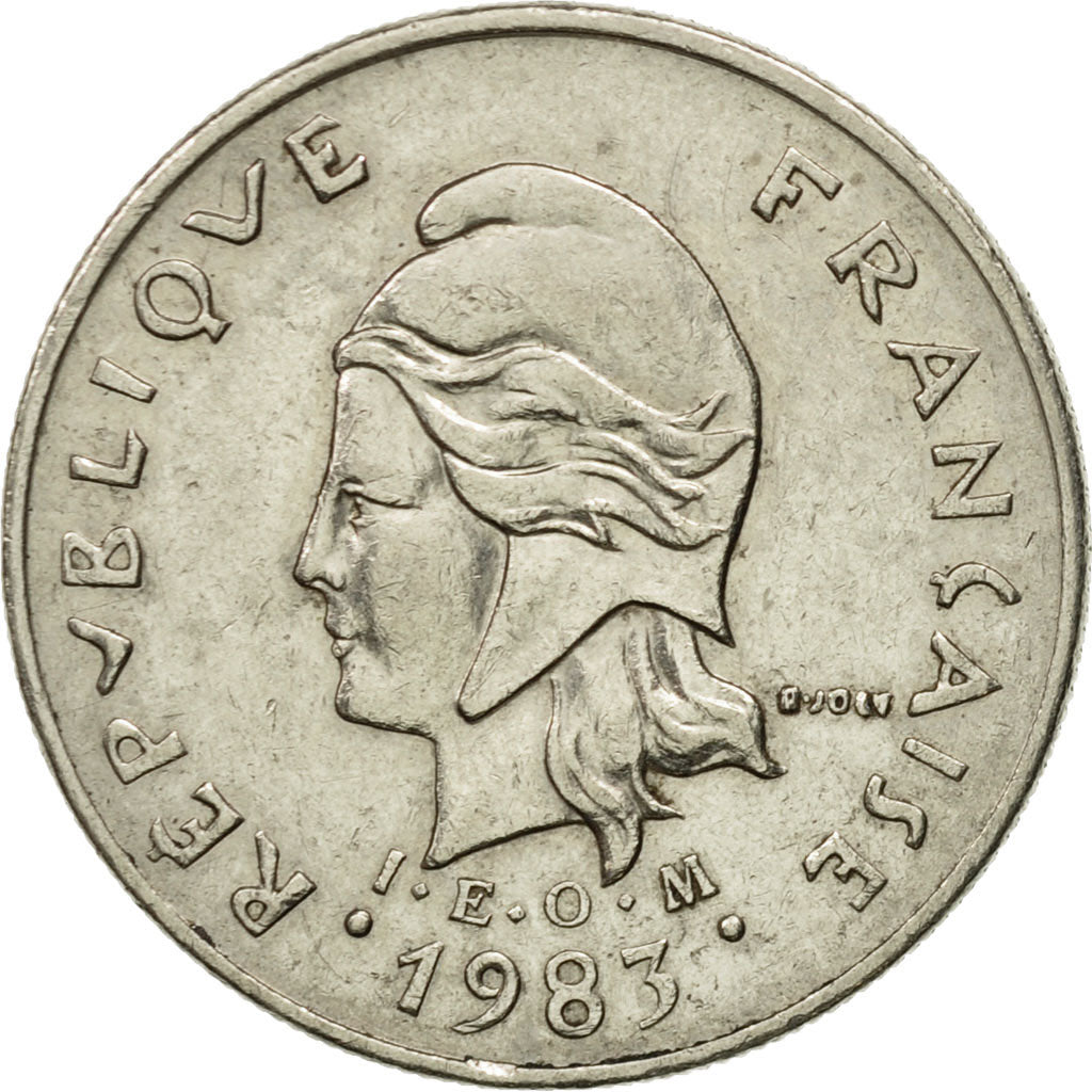Monnaie, French Polynesia, 10 Francs, 1983, Paris, TTB, Nickel, KM:8