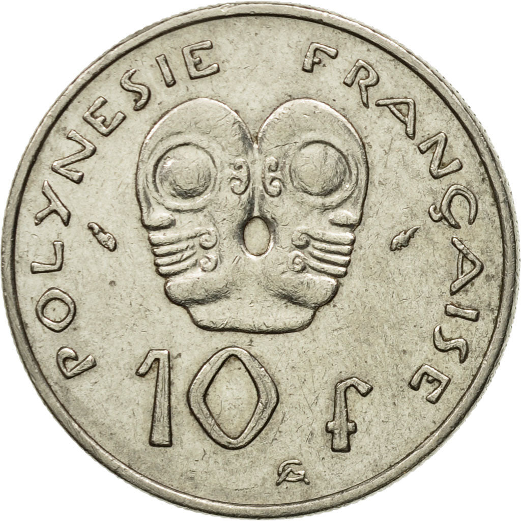 Monnaie, French Polynesia, 10 Francs, 1983, Paris, TTB, Nickel, KM:8