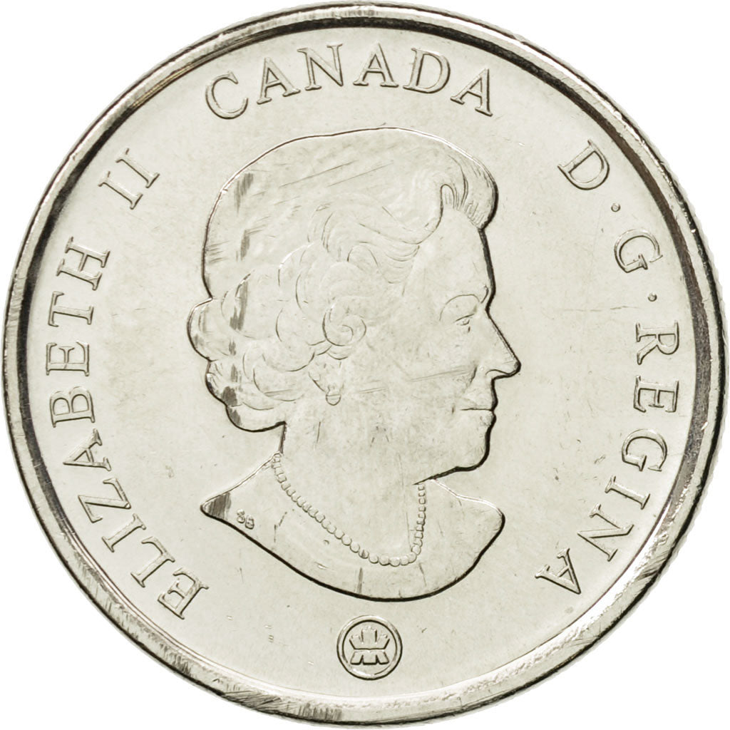 Coin, Canada, Elizabeth II, 25 Cents, 2006, Royal Canadian Mint, Winnipeg