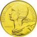 Moneta, Francja, Marianne, 10 Centimes, 1986, Paris, MS(63), Aluminium-Brąz