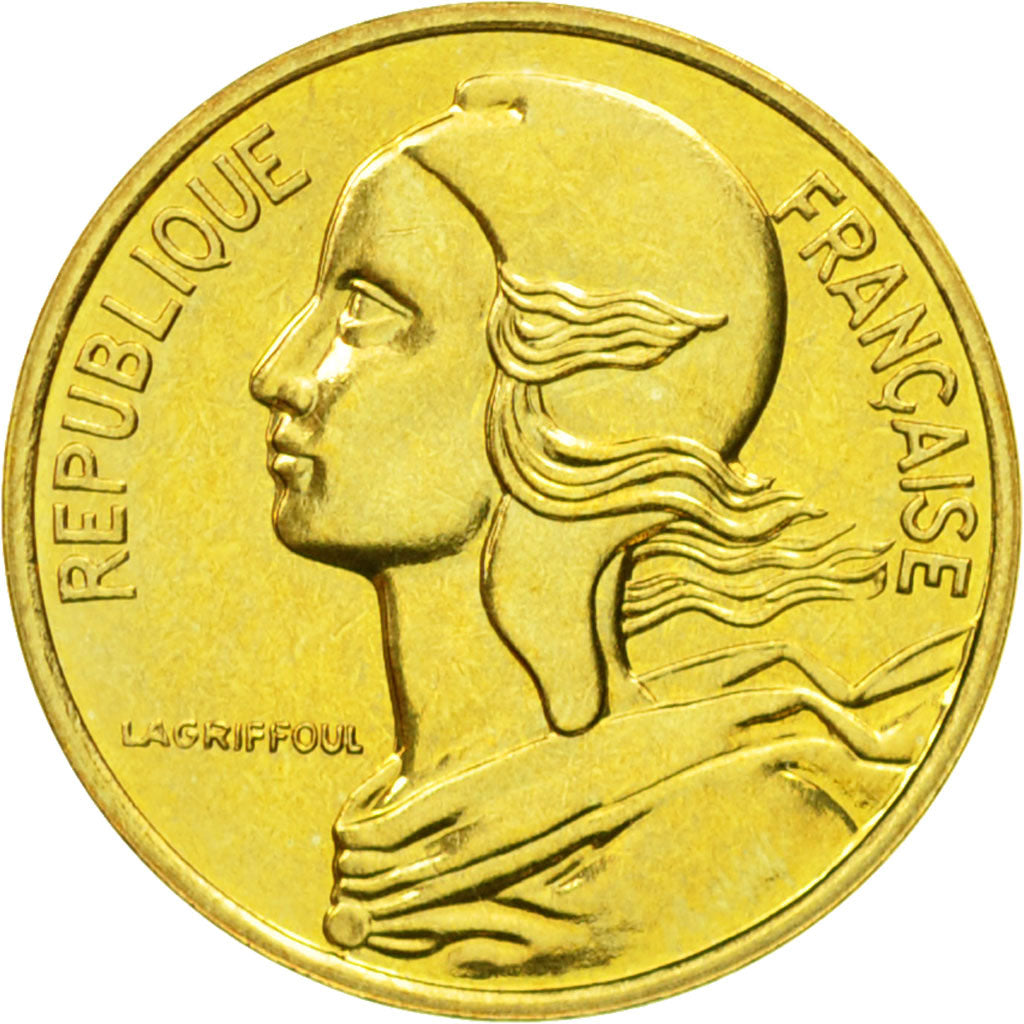 Coin, France, Marianne, 5 Centimes, 1986, Paris, MS(63), Aluminum-Bronze