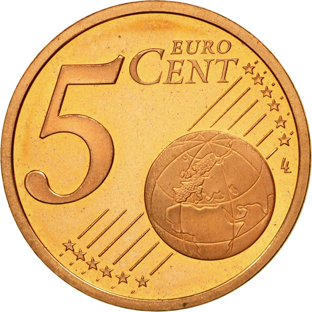 France, 5 Euro Cent, 2006, SPL, Copper Plated Steel, Gadoury:3, KM:1284