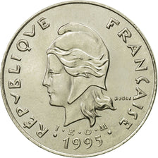 Coin, French Polynesia, 50 Francs, 1995, Paris, EF(40-45), Nickel, KM:13