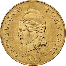 Coin, French Polynesia, 100 Francs, 1995, Paris, AU(50-53), Nickel-Bronze, KM:14