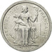 Coin, French Polynesia, 50 Centimes, 1965, MS(63), Aluminum, KM:1