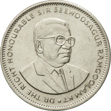 Coin, Mauritius, Rupee, 1997, AU(55-58), Copper-nickel, KM:55