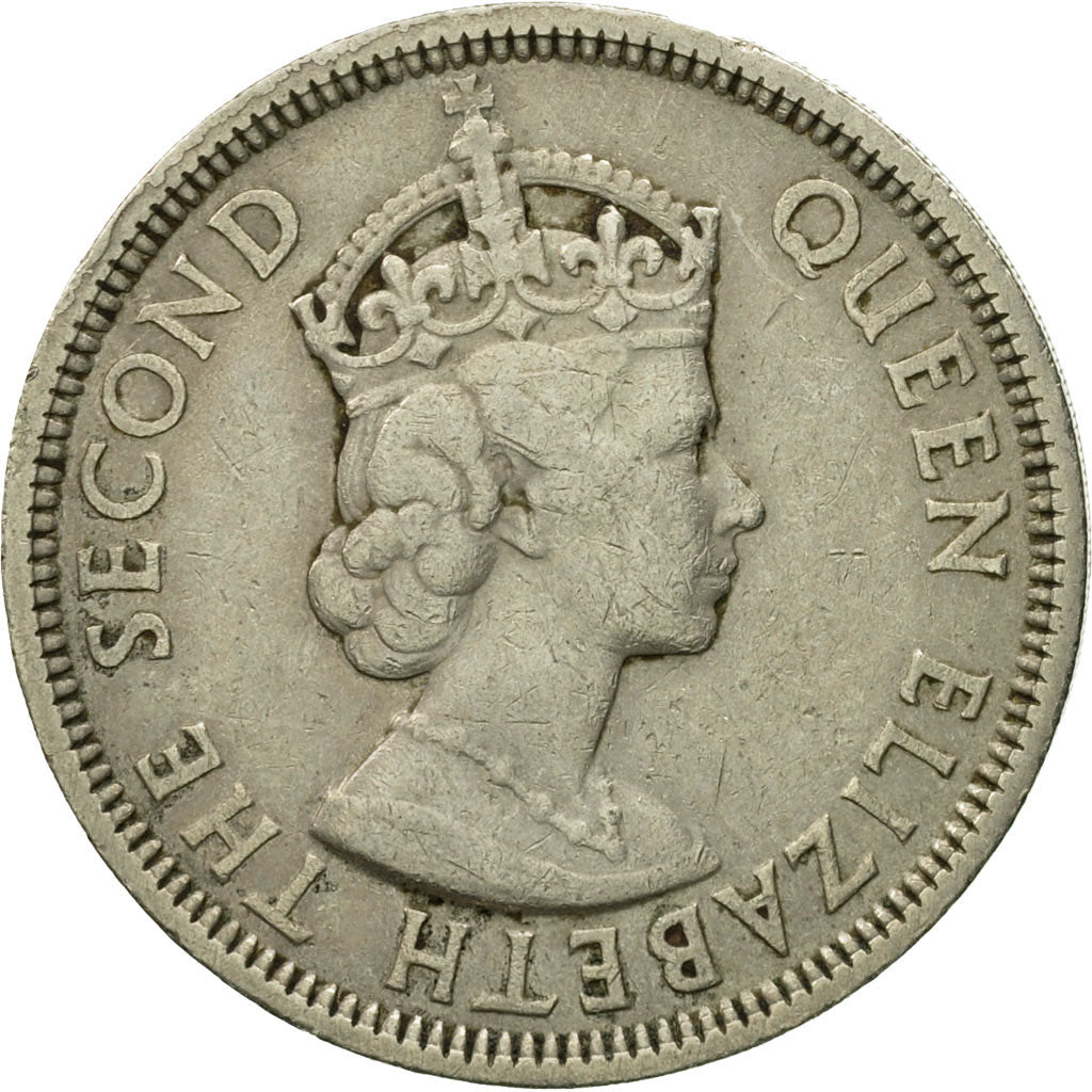 Coin, Mauritius, Elizabeth II, Rupee, 1978, VF(20-25), Copper-nickel, KM:35.1