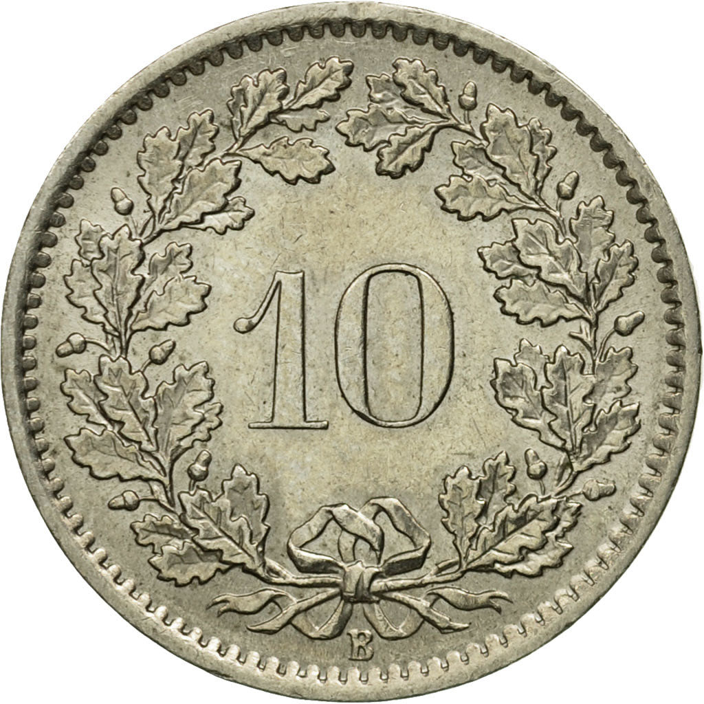 Monnaie, Suisse, 10 Rappen, 1965, Bern, SUP, Copper-nickel, KM:27