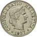Coin, Switzerland, 10 Rappen, 1937, Bern, EF(40-45), Nickel, KM:27b