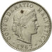 Monnaie, Suisse, 20 Rappen, 1967, Bern, TB+, Copper-nickel, KM:29a