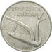 Coin, Italy, 10 Lire, 1971, Rome, VF(20-25), Aluminum, KM:93
