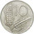 Coin, Italy, 10 Lire, 1971, Rome, VF(20-25), Aluminum, KM:93