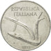 Coin, Italy, 10 Lire, 1973, Rome, VF(20-25), Aluminum, KM:93