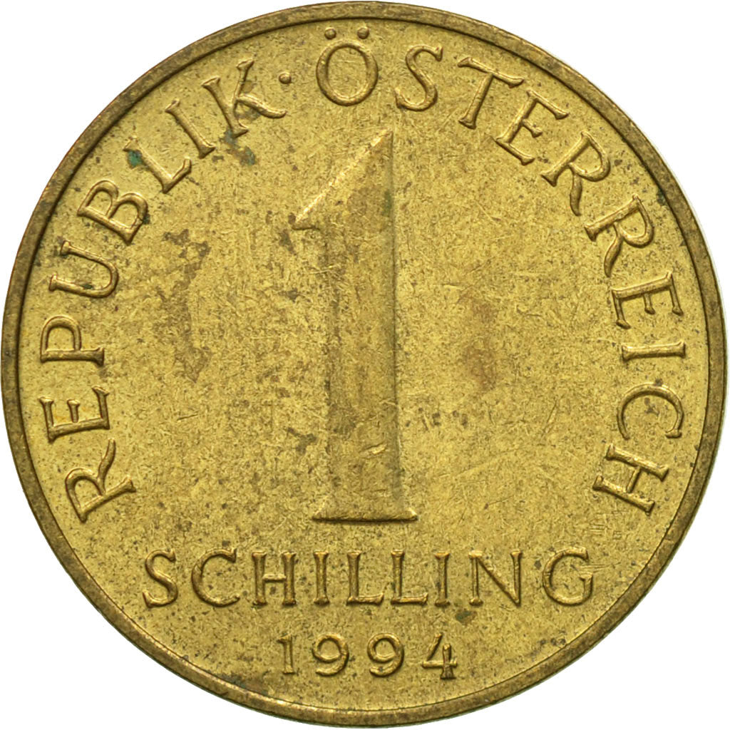 Coin, Austria, Schilling, 1994, VF(20-25), Aluminum-Bronze, KM:2886
