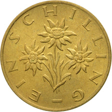 Coin, Austria, Schilling, 1980, AU(55-58), Aluminum-Bronze, KM:2886