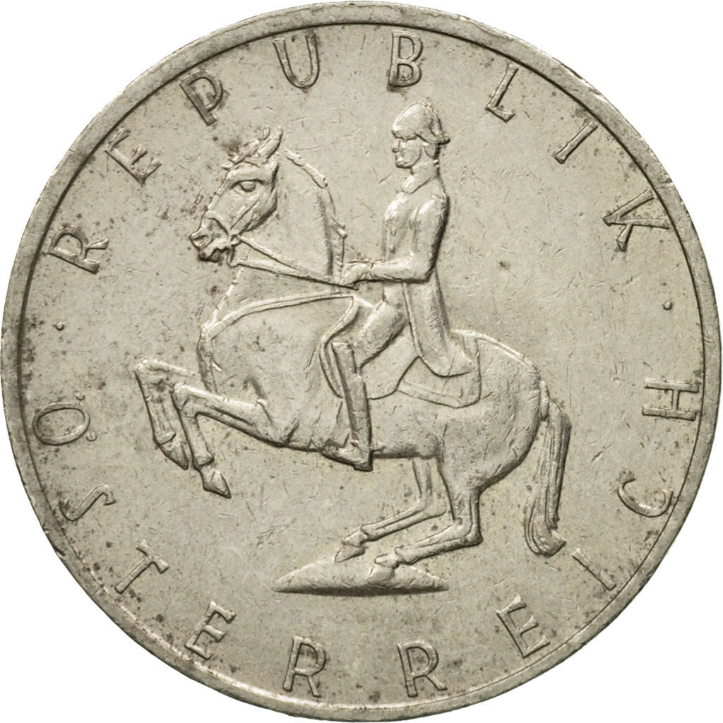 Coin, Austria, 5 Schilling, 1988, VF(20-25), Copper-nickel, KM:2889a