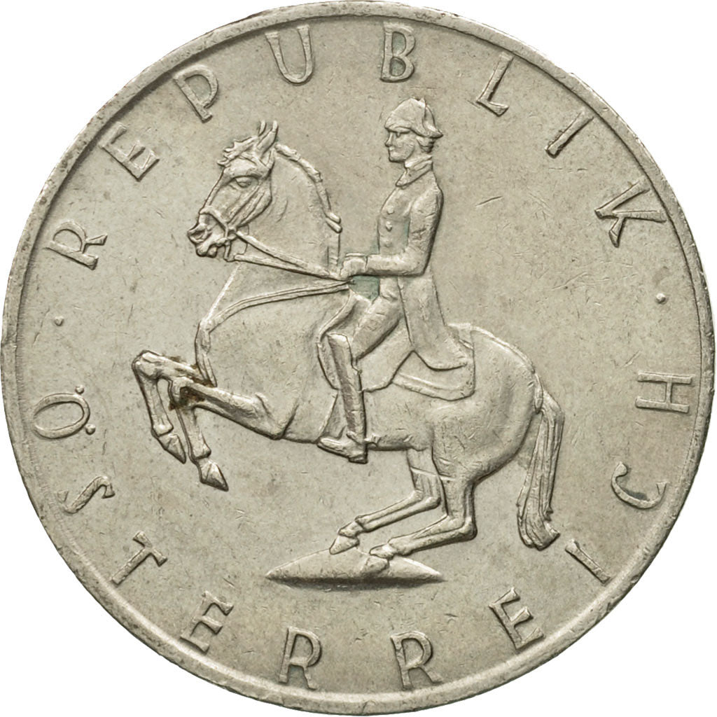 Coin, Austria, 5 Schilling, 1982, VF(20-25), Copper-nickel, KM:2889a
