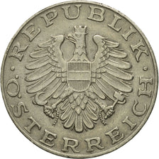 Coin, Austria, 10 Schilling, 1975, VF(20-25), Copper-Nickel Plated Nickel