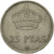 Moneta, Spagna, Juan Carlos I, 25 Pesetas, 1975, MB, Rame-nichel, KM:808