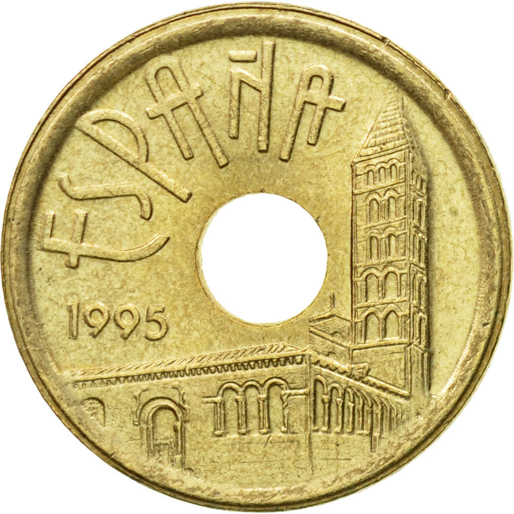 Monnaie, Espagne, Juan Carlos I, 25 Pesetas, 1995, Madrid, TTB+