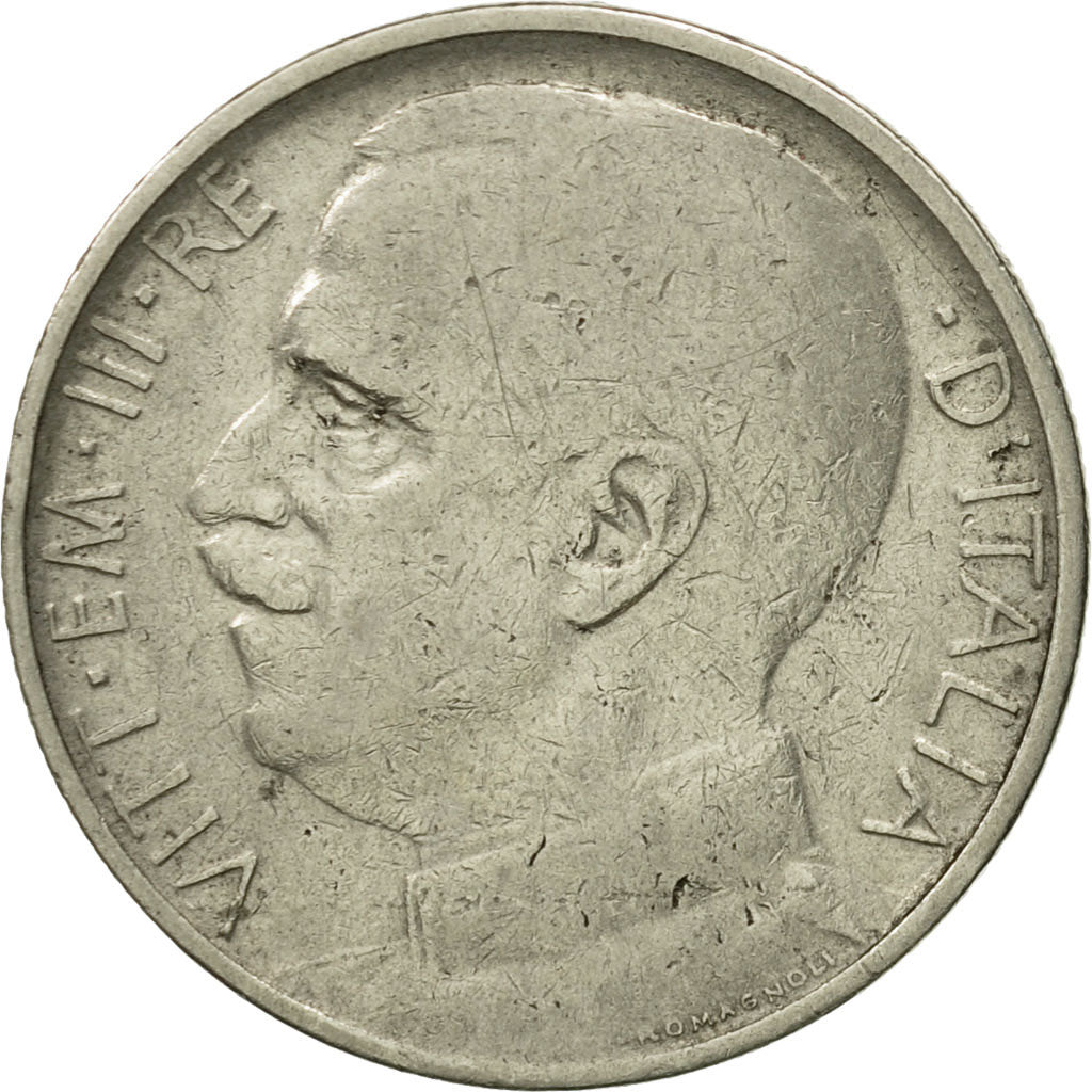 Coin, Italy, Vittorio Emanuele III, 50 Centesimi, 1920, Rome, EF(40-45), Nickel