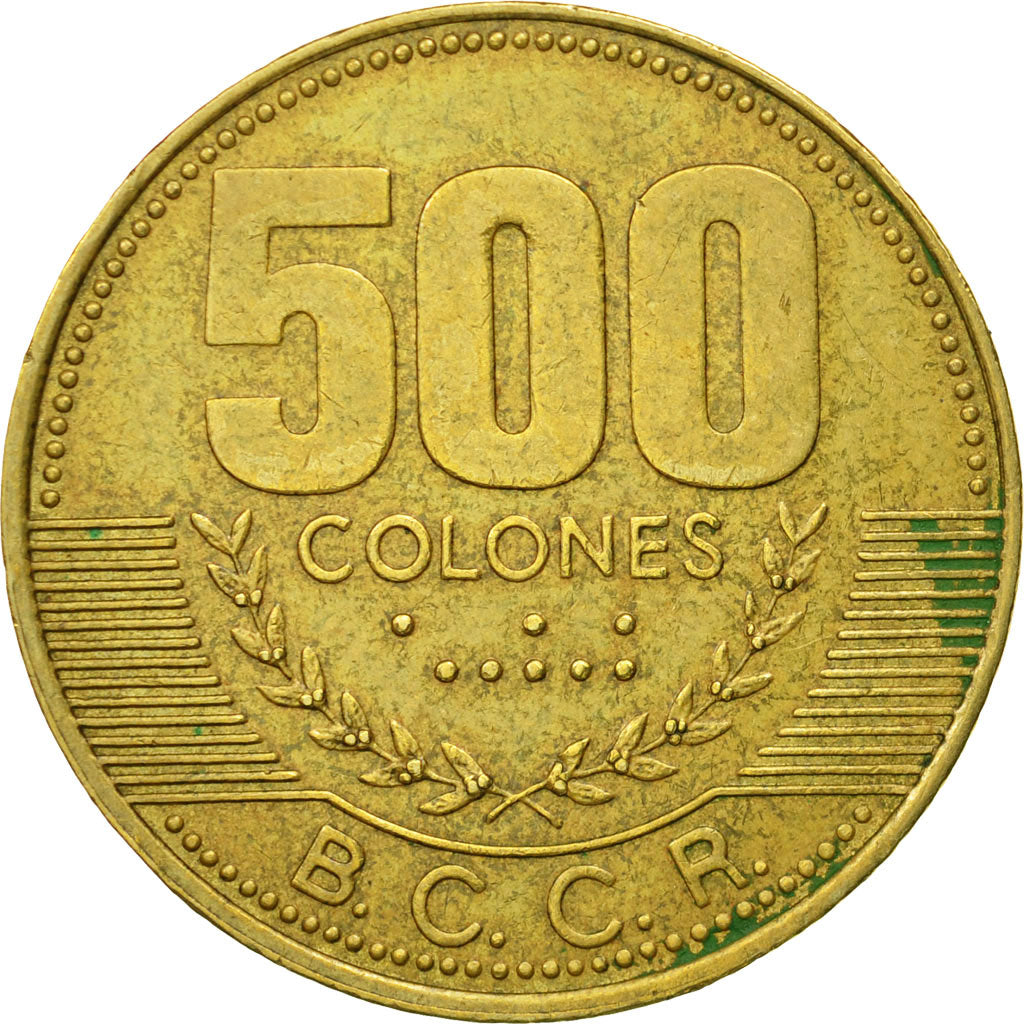 Monnaie, Costa Rica, 500 Colones, 2003, TB+, Copper-Aluminum-Nickel, KM:239.1