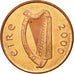 Coin, IRELAND REPUBLIC, 2 Pence, 2000, AU(50-53), Copper Plated Steel, KM:21a