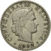 Coin, Switzerland, 20 Rappen, 1902, Bern, VF(20-25), Nickel, KM:29
