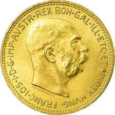 AUSTRIA, 20 Corona, 1915, KM #2818, AU(55-58), Gold, 21, 6.77