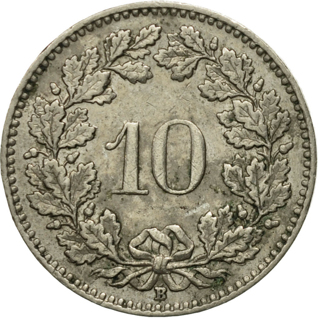 Monnaie, Suisse, 10 Rappen, 1957, Bern, TB, Copper-nickel, KM:27