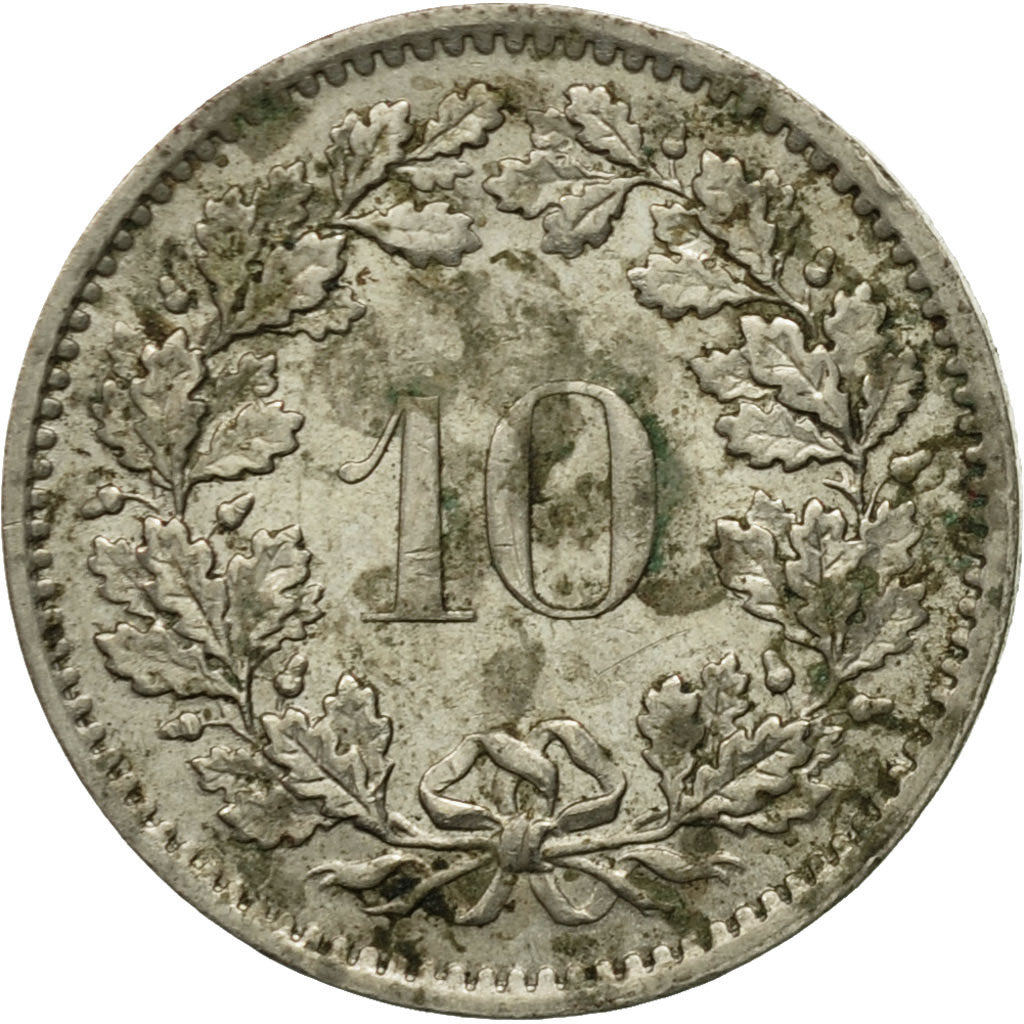Münze, Schweiz, 10 Rappen, 1970, Bern, S, Copper-nickel, KM:27