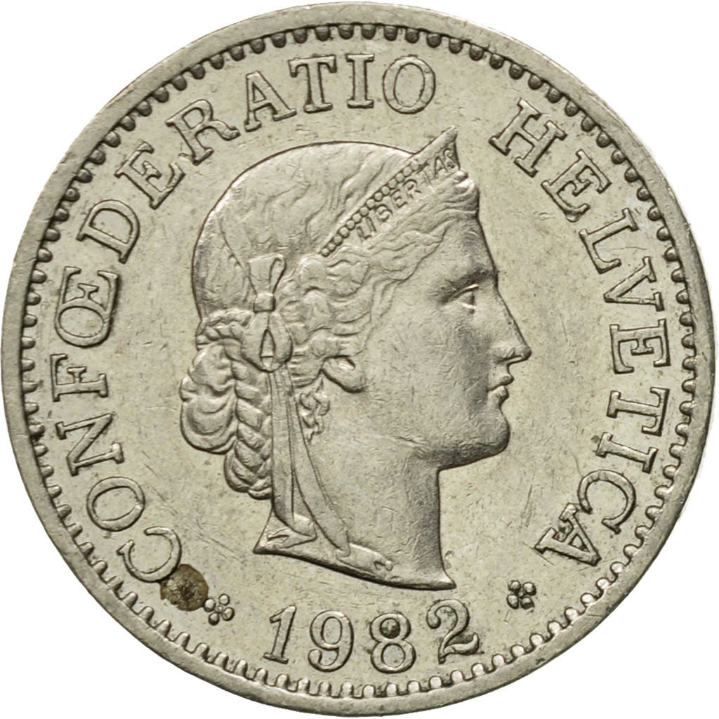 Monnaie, Suisse, 10 Rappen, 1982, Bern, TB, Copper-nickel, KM:27