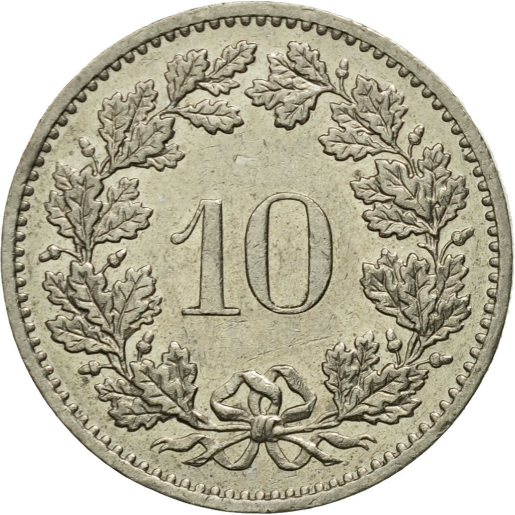 Monnaie, Suisse, 10 Rappen, 1982, Bern, TB, Copper-nickel, KM:27