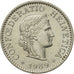 Moneta, Svizzera, 10 Rappen, 1989, Bern, BB, Rame-nichel, KM:27