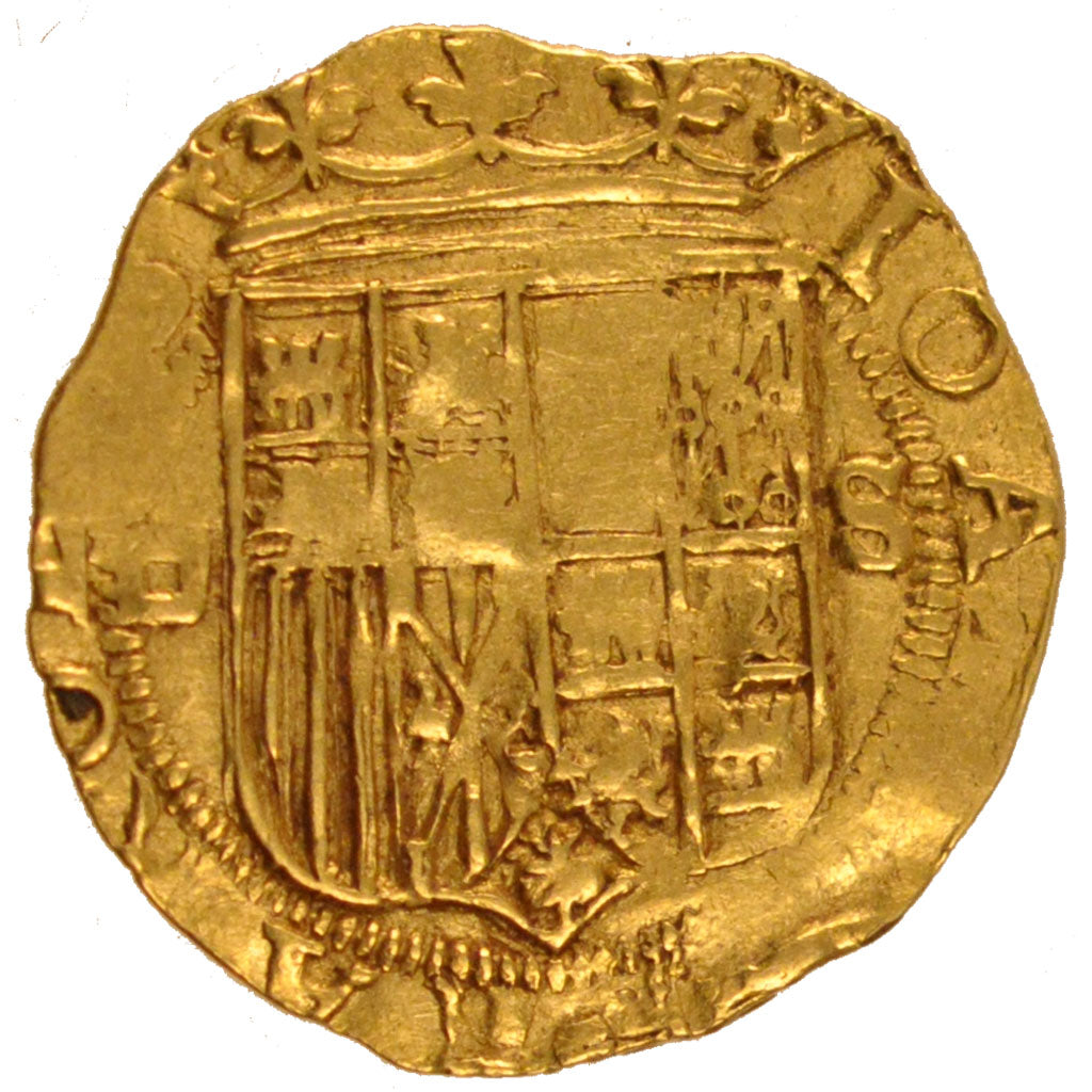Spain, Escudo, Sevilla, VF(30-35), Gold, 3.40