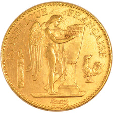 FRANCE, 100 Francs, 1912, Paris, KM #858, AU(55-58), Gold, Gadoury #1137a, 32.25