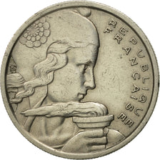Coin, France, Cochet, 100 Francs, 1955, EF(40-45), Copper-nickel, KM:919.1
