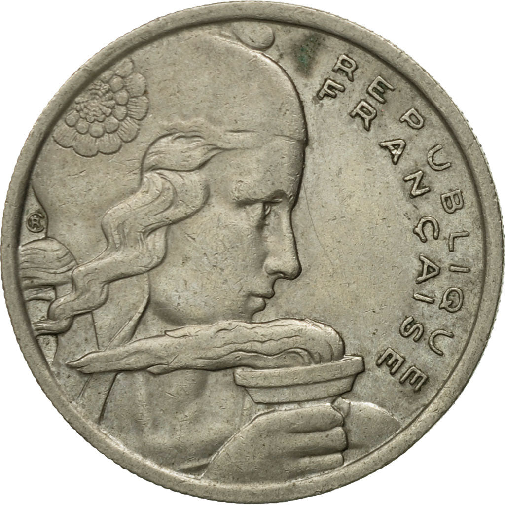 Moneda, Francia, Cochet, 100 Francs, 1958, BC+, Cobre - níquel, KM:919.1