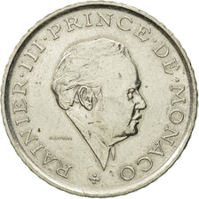 Coin, Monaco, Rainier III, 2 Francs, 1981, AU(50-53), Nickel, KM:157