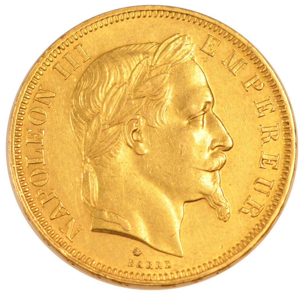 Francia, Napoleon III, Napoléon III, 50 Francs, 1868, Paris, SPL-, Oro, Gado...