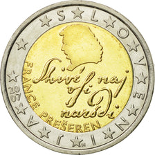 Słowenia, 2 Euro, 2007, Vantaa, MS(60-62), Bimetaliczny, KM:75