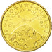 Slovénie, 50 Euro Cent, 2007, SPL, Laiton, KM:73