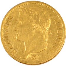 Coin, France, Napoléon I, 20 Francs, 1810, Paris, AU(55-58), Gold, KM:695.1