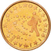 Słowenia, 5 Euro Cent, 2007, MS(60-62), Miedź platerowana stalą, KM:70