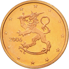 Finland, 2 Euro Cent, 2006, MS(63), Copper Plated Steel, KM:99