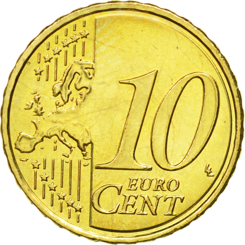 Estonia, 10 Euro Cent, 2011, SC, Latón, KM:64