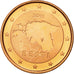 Estonia, Euro Cent, 2011, EBC, Cobre chapado en acero, KM:61