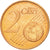 Cyprus, 2 Euro Cent, 2008, MS(60-62), Copper Plated Steel, KM:79