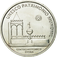 Portugal, 5 Euro, historic city of evora, 2004, MS(63), Silver, KM:755