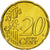 Luxemburgo, 20 Euro Cent, 2004, SC, Latón, KM:79